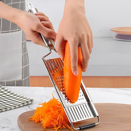 eplucheur en acier inoxydable coupe legumes