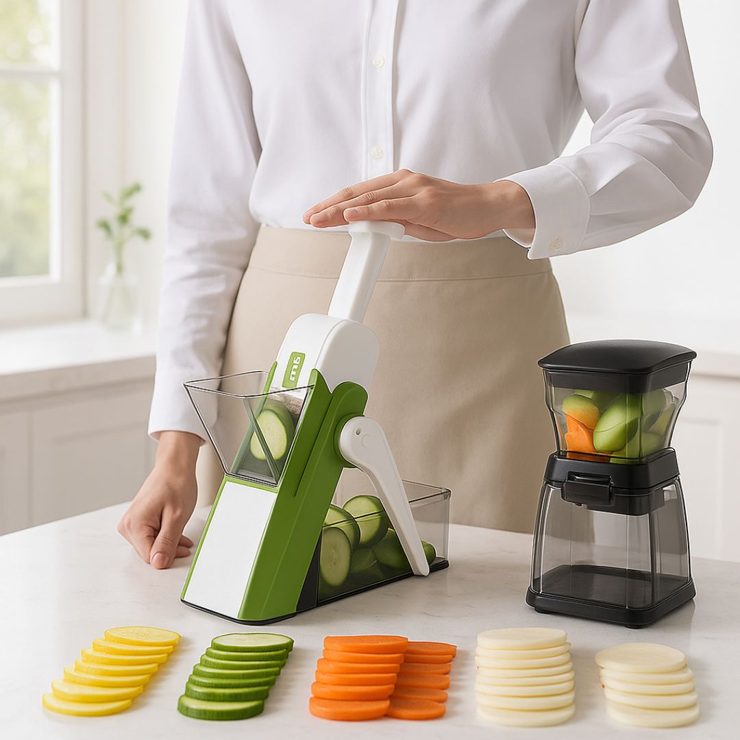 mandoline cuisine a des coupes variers