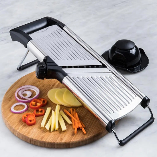 mandoline japonaise evite-de bouger pendant la coupe