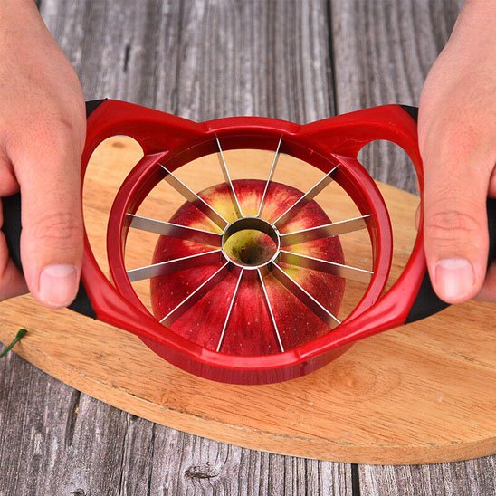 coupe legumes lame en acier inoxydable