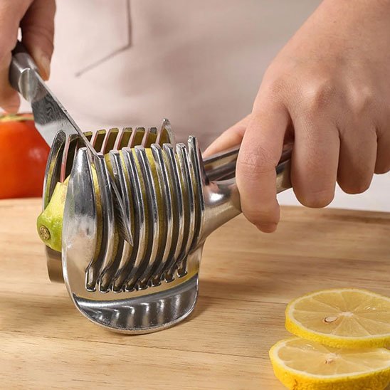 coupe legumes professionnel en forme de pince a frite