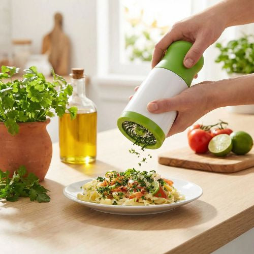 hachoir a herbes outil de cuisine