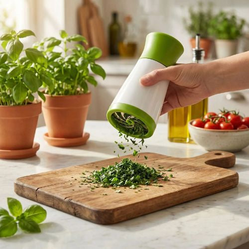 hachoir a herbes pour coriandre et persil