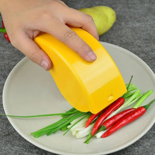 hachoir a legumes manuel avec six lames en acier