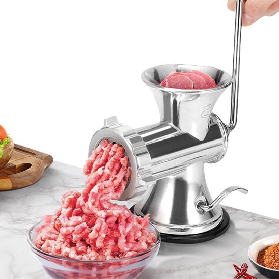 hachoir a viande avec une utilisation manuel
