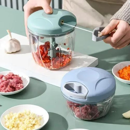 hachoir durable avec lames tranchantes et design ergonomique