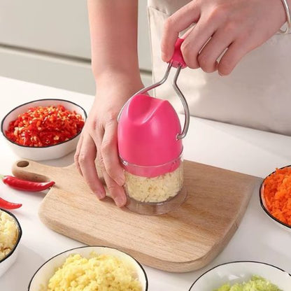 hachoir manuel ergonomique en acier inoxydable