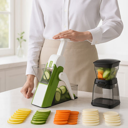 mandoline cuisine a des coupes variers