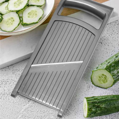 mandoline de cuisine professionnelle chefslice avec lame en acier inoxyable pour trancher les legumes