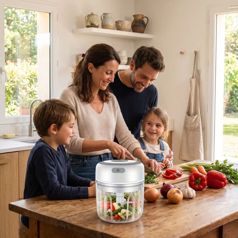 mini hachoir electrique qualite aliment