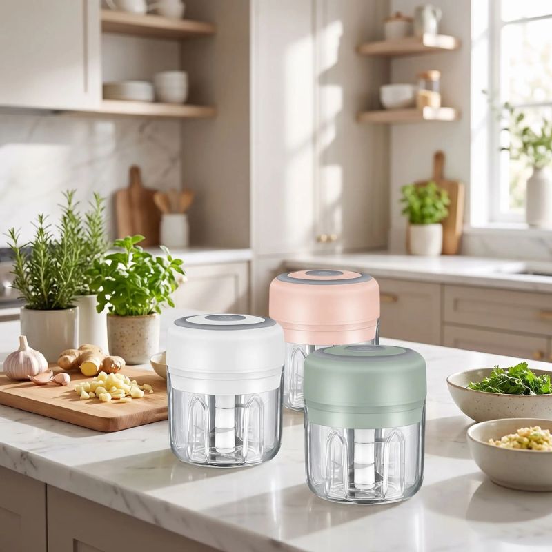 mini hachoir electrique rechageable avec batteri