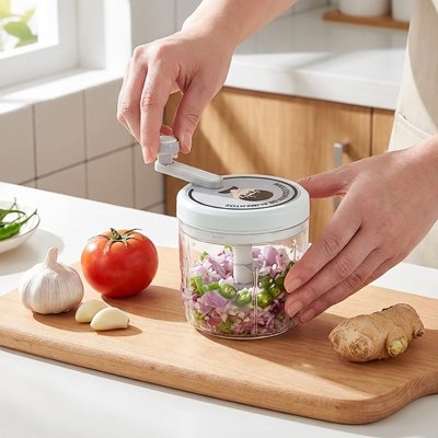 mini hachoir manuel pour ail