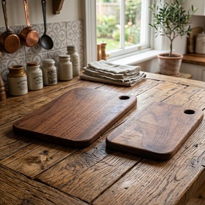 Planche à découper bois portable reutilisables