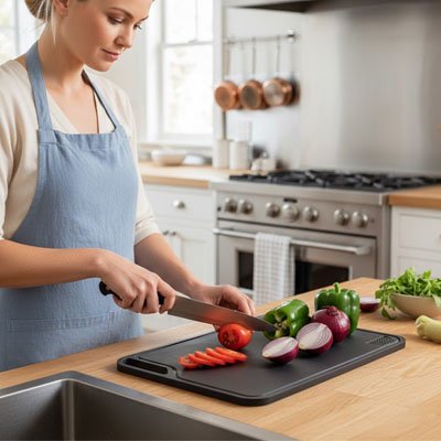 Planche a decouper ideale pour une utilisation quotidienne