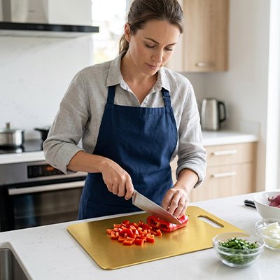 Planche a decouper lavable au lave vaisselle antiderapante