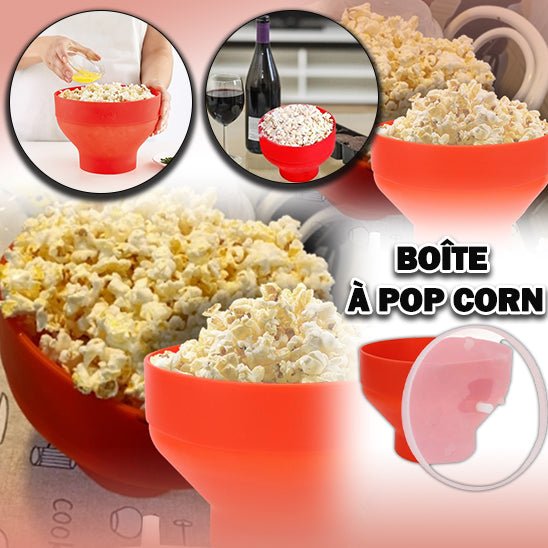 LE POPCORN BOWL™| POUR UN POP - CORN MAISON - Danslacuisinedemaman